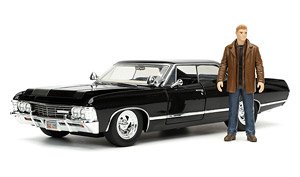 1967 Chevy Impala SS w/Dean Winchester (Supernatural) (Diecast Car)