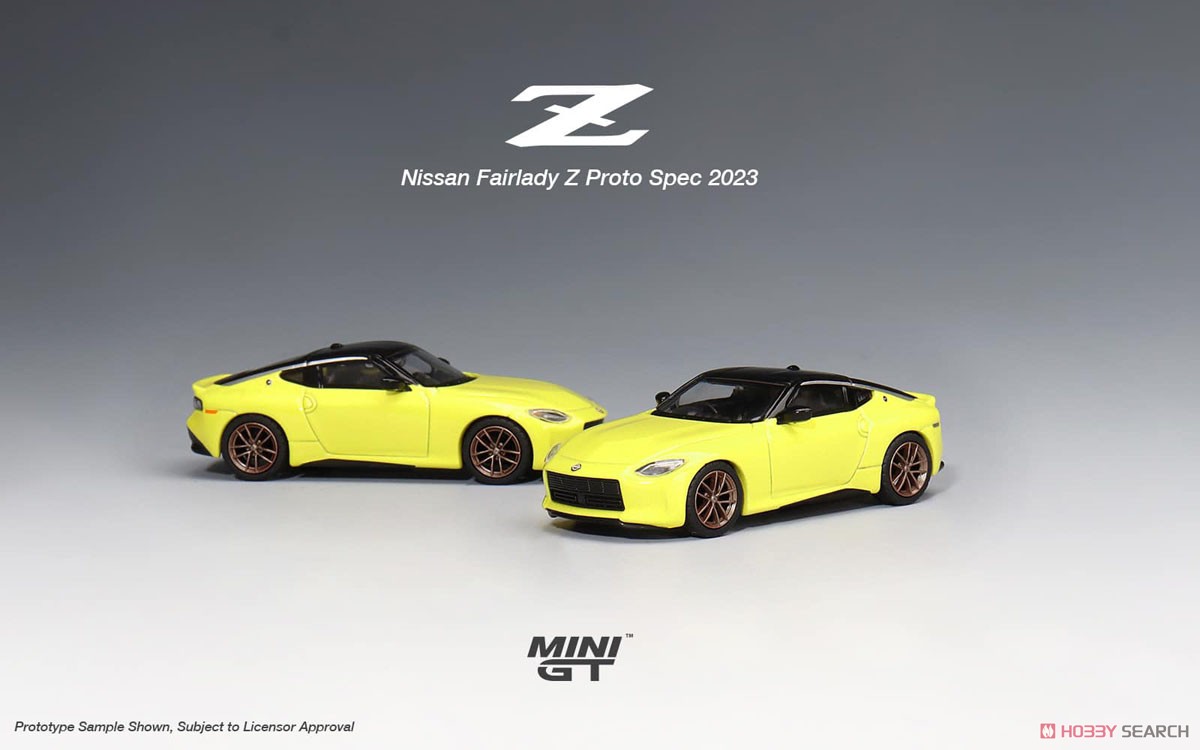 Nissan フェアレディ Z プロトスペック 2023 イカズチイエロー (右ハンドル) (ミニカー) その他の画像1
