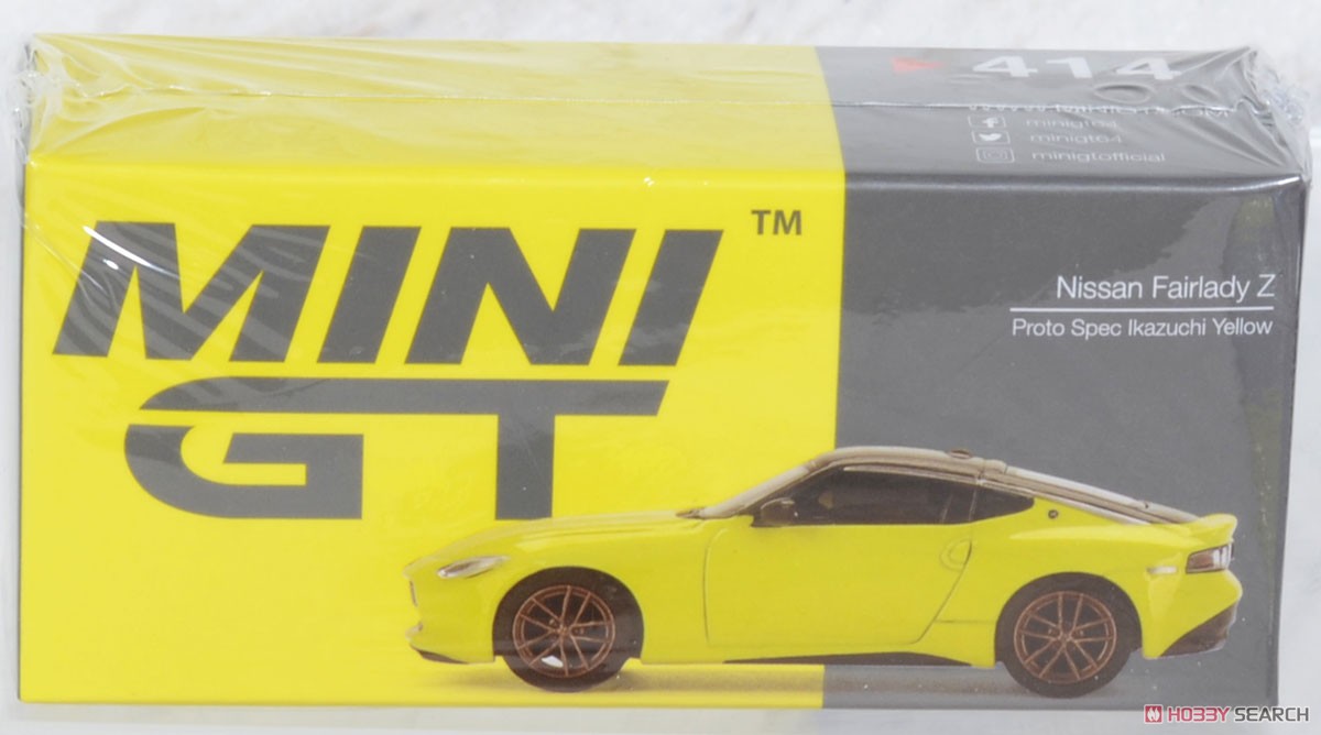 Nissan Fairlady Z Proto Spec 2023 Ikazuchi Yellow (RHD) (Diecast Car) Package1