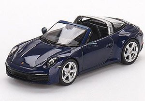 ポルシェ 911 タルガ 4S ゲンチアンブルーメタリック (左ハンドル) (ミニカー)