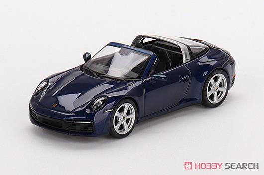 Porsche 911 Targa 4S Gentiana Blue Metallic (RHD) (Diecast Car) Other picture1