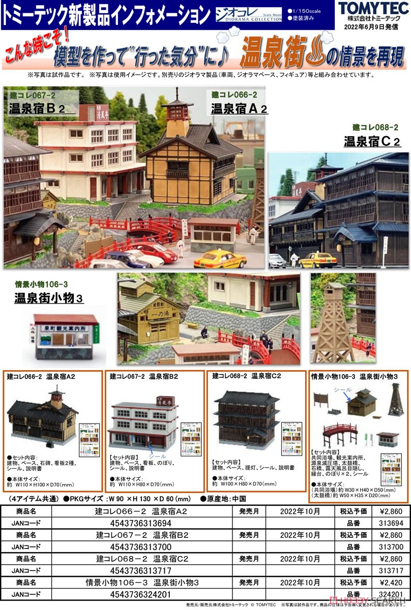 The Building Collection 067-2 Hot Spring Inn B2 (Model Train) Other picture1