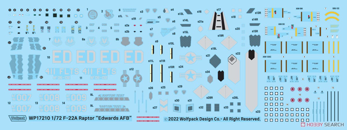 F-22A ラプター `エドワーズ空軍基地` (プレミアムエディション) (プラモデル) その他の画像1