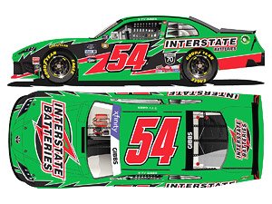 Ty Gibbs 2022 Interstate Batteries Throwback Toyota GR Supra NASCAR Xfinity Series 2022 (Diecast Car)