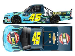 `ローレス・アラン` #45 AUTOPARKIT.COM スローバック シボレー シルバラード NASCAR キャンピングワールド・トラックシリーズ 2022 (ミニカー)
