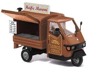 (HO) Piaggio Ape 50 Heisse Maroni (Model Train)