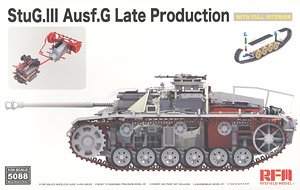 StuG.III Ausf.G Late Production with Full Interior (Plastic model)