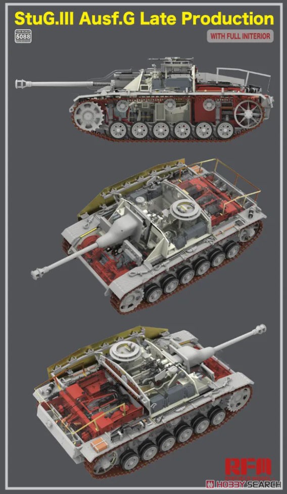 StuG.III Ausf.G Late Production with Full Interior (Plastic model) Other picture2