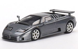 Bugatti EB110 Super Sports Grigio Scuro (Gray) (Diecast Car)