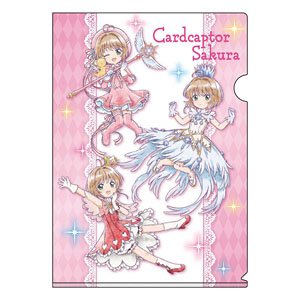 Cardcaptor Sakura: Clear Card Mini Chara A4 Clear File Assembly A (Anime Toy)
