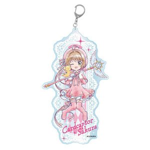 Cardcaptor Sakura: Clear Card Mini Chara Acrylic Key Ring Big Sakura Kinomoto A (Anime Toy)