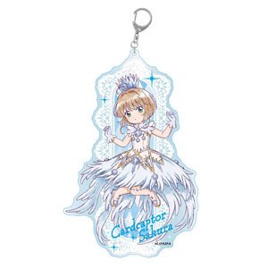 Cardcaptor Sakura: Clear Card Mini Chara Acrylic Key Ring Big Sakura Kinomoto B (Anime Toy)
