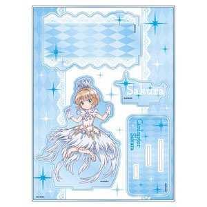 Cardcaptor Sakura: Clear Card Mini Chara Acrylic Diorama Sakura Kinomoto B (Anime Toy)