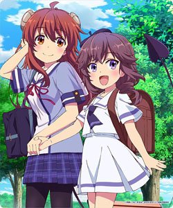 The Demon Girl Next Door 2-Chome Mouse Pad [Shadow Mistress Yuko & Ryoko] (Anime Toy)