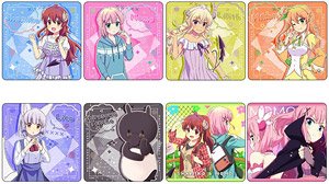 The Demon Girl Next Door 2-Chome Trading Rubber Mat Coaster (Set of 8) (Anime Toy)