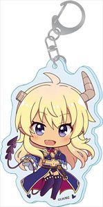 The Demon Girl Next Door 2-Chome Puchichoko Acrylic Key Ring [Lilith] (Anime Toy)