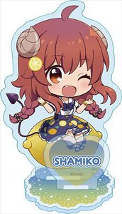 The Demon Girl Next Door 2-Chome Puchichoko Acrylic Stand [Shadow Mistress Yuko] Fruits Ver. (Anime Toy)
