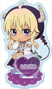 The Demon Girl Next Door 2-Chome Puchichoko Acrylic Stand [Lilith] Fruits Ver. (Anime Toy)