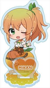 The Demon Girl Next Door 2-Chome Puchichoko Acrylic Stand [Mikan] Fruits Ver. (Anime Toy)