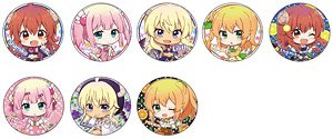 The Demon Girl Next Door 2-Chome Puchichoko Trading Can Badge (Set of 8) (Anime Toy)