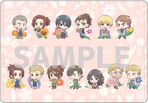 Chara Clear Case [Attack on Titan] 09 Florist Ver. Aligned Design (Mini Chara) (Anime Toy)