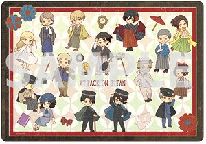 Chara Clear Case [Attack on Titan] 10 Studded Design (Retro Art) (Anime Toy)