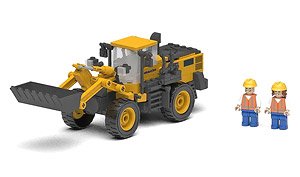 Komatsu Wheel Loader Block Set (Block Toy)