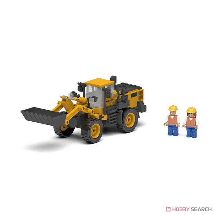 Komatsu Wheel Loader Block Set (Block Toy) その他の画像1