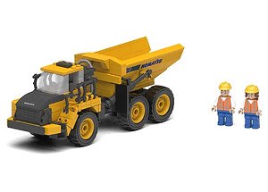 Komatsu Dump Truck Block Set (Block Toy)