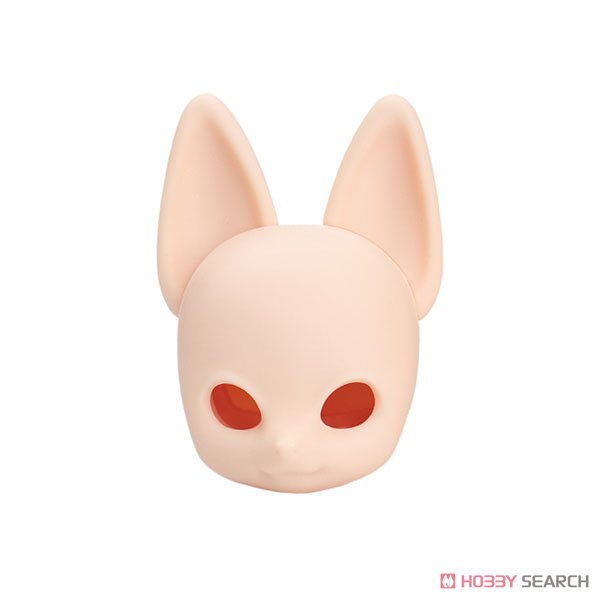 Piccodo Series Resin Head for Deformed Doll Furry Fox Doll White (Fashion Doll) Item picture1
