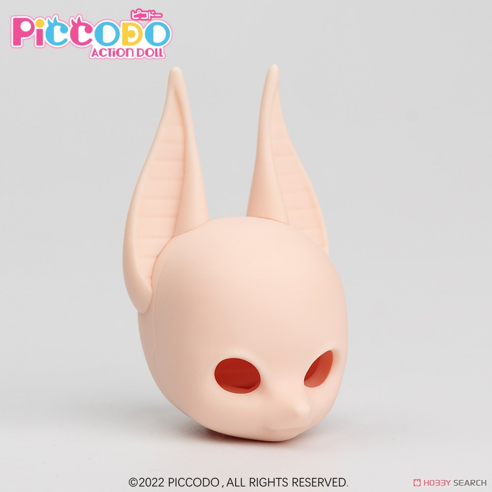 Piccodo Series Resin Head for Deformed Doll Furry Fox Doll White (Fashion Doll) Other picture5