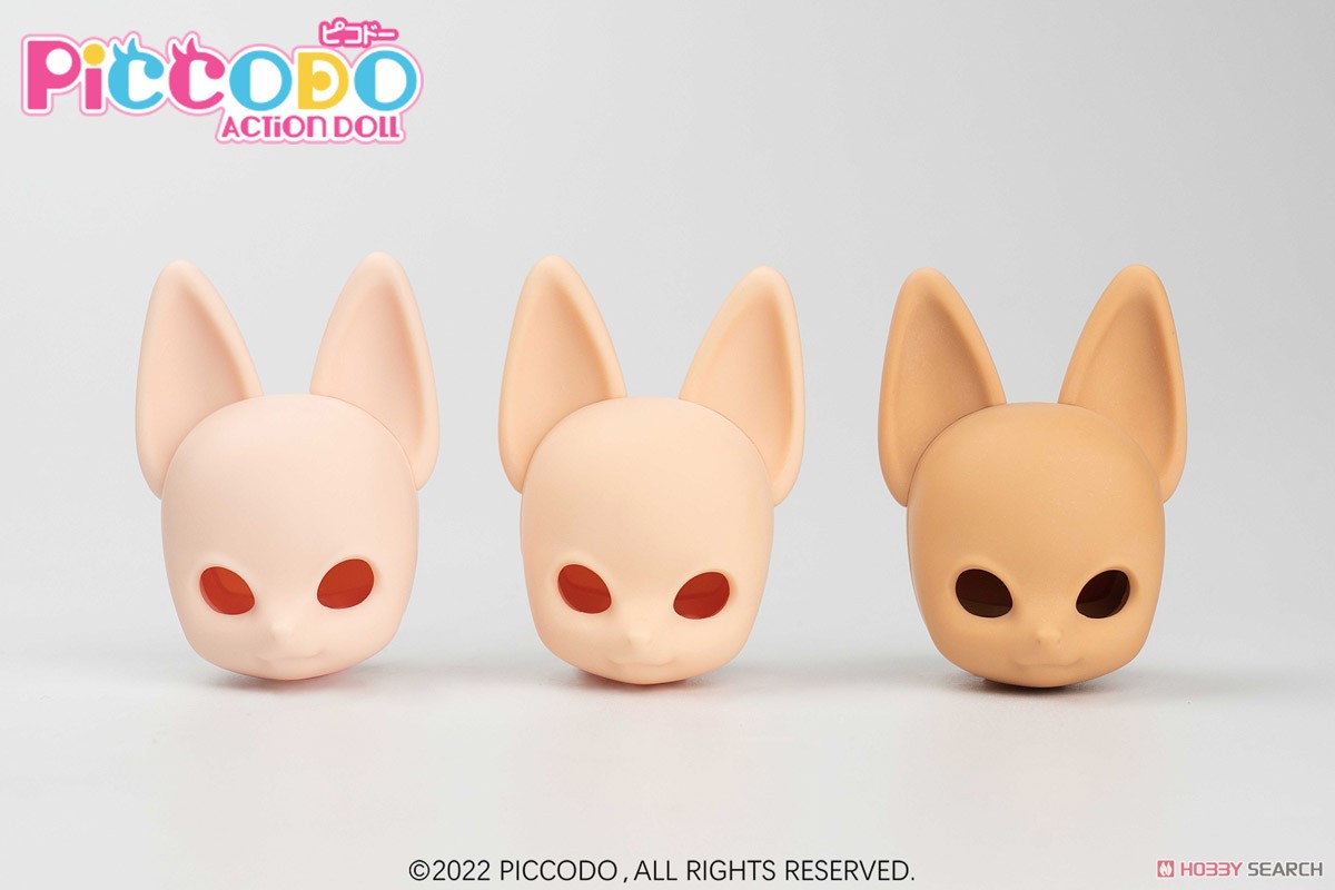 Piccodo Series Resin Head for Deformed Doll Furry Fox Doll White (Fashion Doll) Other picture8