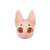 Piccodo Series Resin Head for Deformed Doll Furry Fox (Makeup Ver.) Doll White (Fashion Doll) Item picture1