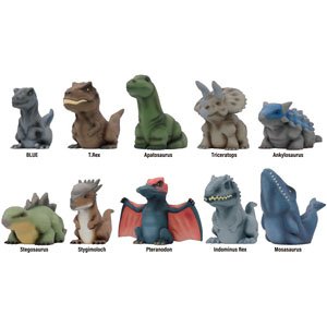 Jurassic World Sofvi Puppet Mascot (Set of 10) (Anime Toy)