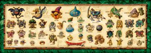 Dragon Quest EP4866 352 Peaces Jigsaw Puzzle Monster Picture Book (Jigsaw Puzzles)