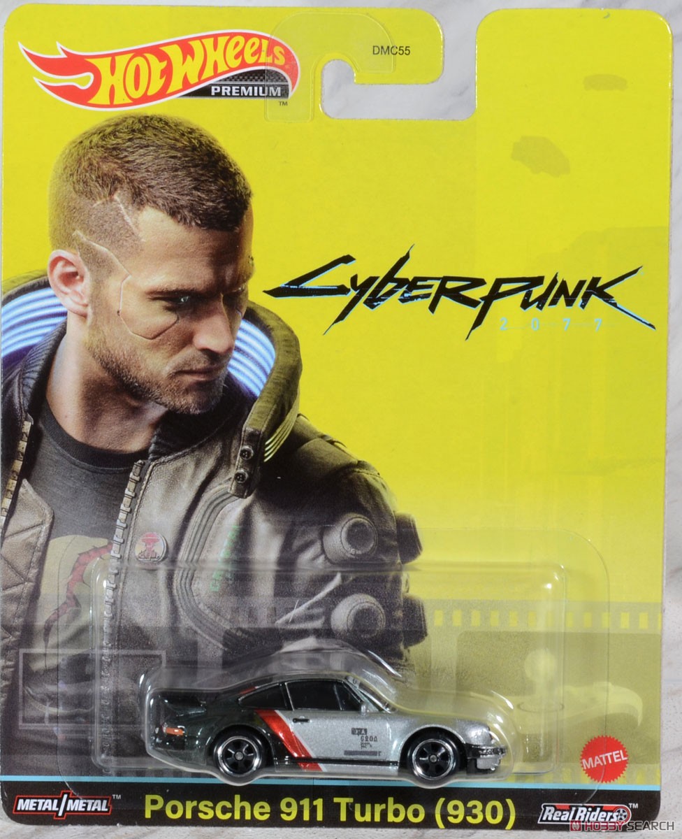 Hot Wheels Retro Entertainment Cyberpunk 2077 Porsche 911 Turbo (930) (Toy) Package1