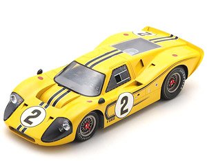 Ford GT40 Mk IV No.2 4th 24H Le Mans 1967 B.McLaren - M.Donohue (Diecast Car)