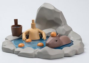 Piccodo Action Doll Diorama Head Stand Onsen Tanned (Fashion Doll)