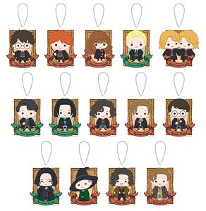 Harry Potter Acrylic Key Ring Collection Mini Chara (Set of 14) (Anime Toy)