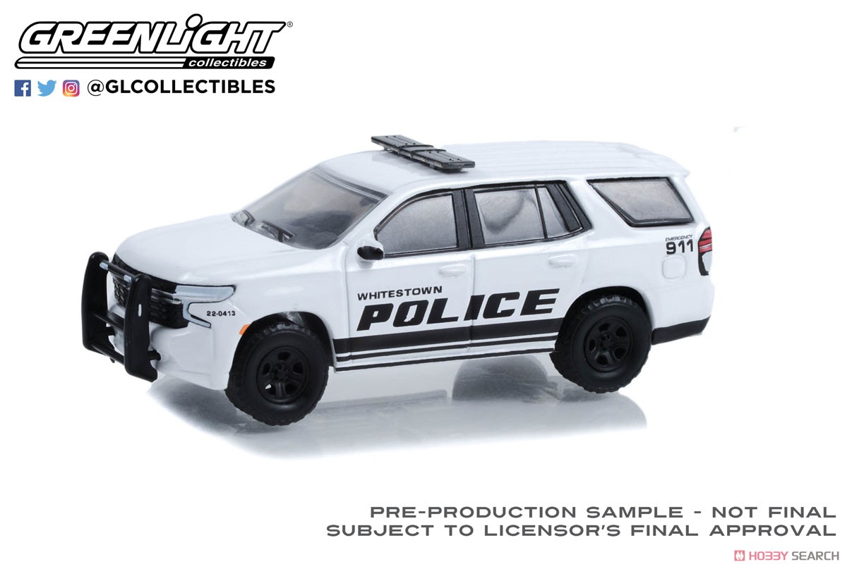 Hot Pursuit 2022 Chevrolet Tahoe PPV Whitestown Metropolitan Police Department, Indiana (ミニカー) 商品画像1