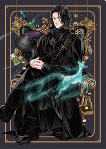Harry Potter Clear File E Severus Snape (Anime Toy)