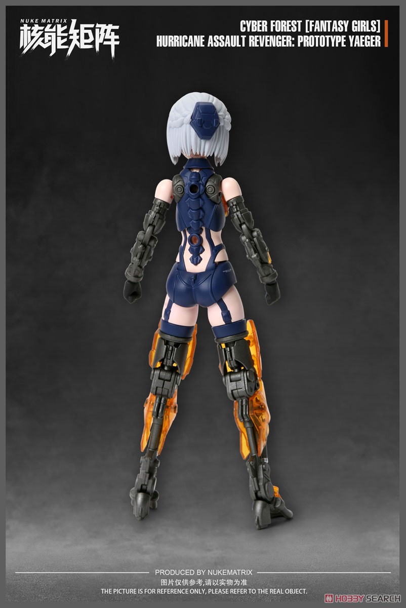 Cyber Forest Fantasy Girls Hurricane Assault Revenger: Prototype Yaeger (Plastic model) Item picture6