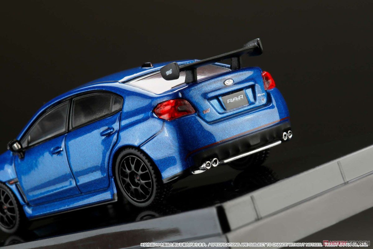 スバル WRX STI RA-R オプション装着車 / エンジンディスプレイモデル付 WR ブルーパール (ミニカー) 商品画像4