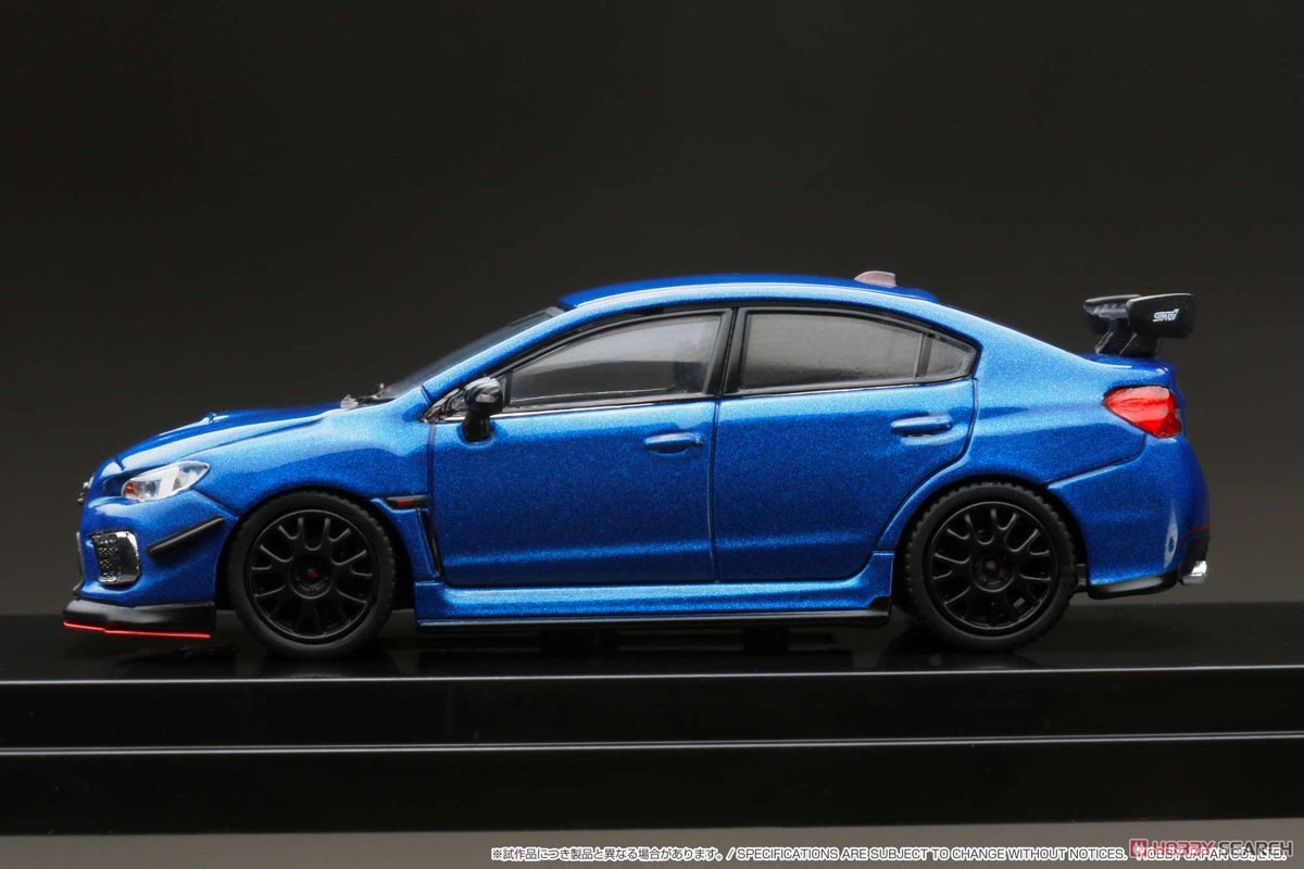 スバル WRX STI RA-R オプション装着車 / エンジンディスプレイモデル付 WR ブルーパール (ミニカー) 商品画像6