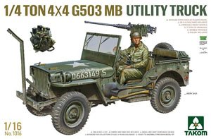 米陸軍 1/4トン 4X4 G503 ユーティリティトラック (プラモデル)