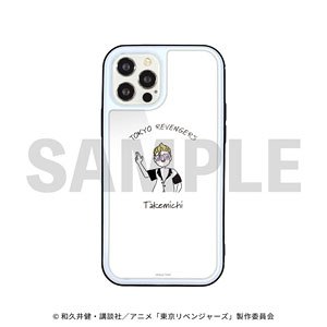 Tokyo Revengers Glass Smart Phone Case 09. Takemichi Hanagaki (iPhone7/8/SE2) (Anime Toy)
