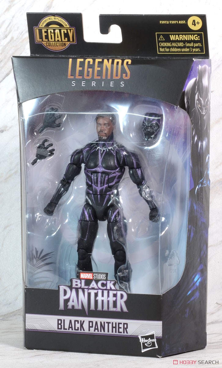 Marvel - Marvel Legends: 6 Inch Action Figure - MCU Series / Legacy Collection: Black Panther [Movie / Black Panther] (Completed) Package3