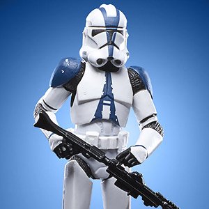 Star Wars - The Vintage Collection: 3.75 Inch Action Figure - Clone Trooper (501st Legion) [Animated / The Clone Wars] (Completed)