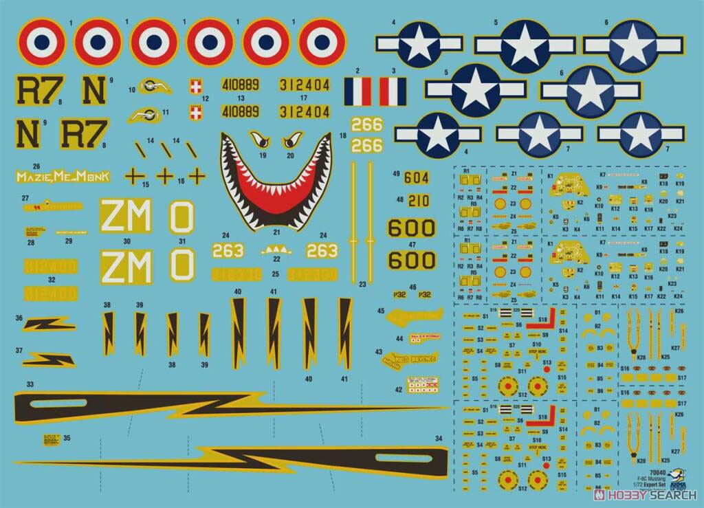 F-6C マスタング 「エキスパートセット」 (プラモデル) その他の画像4