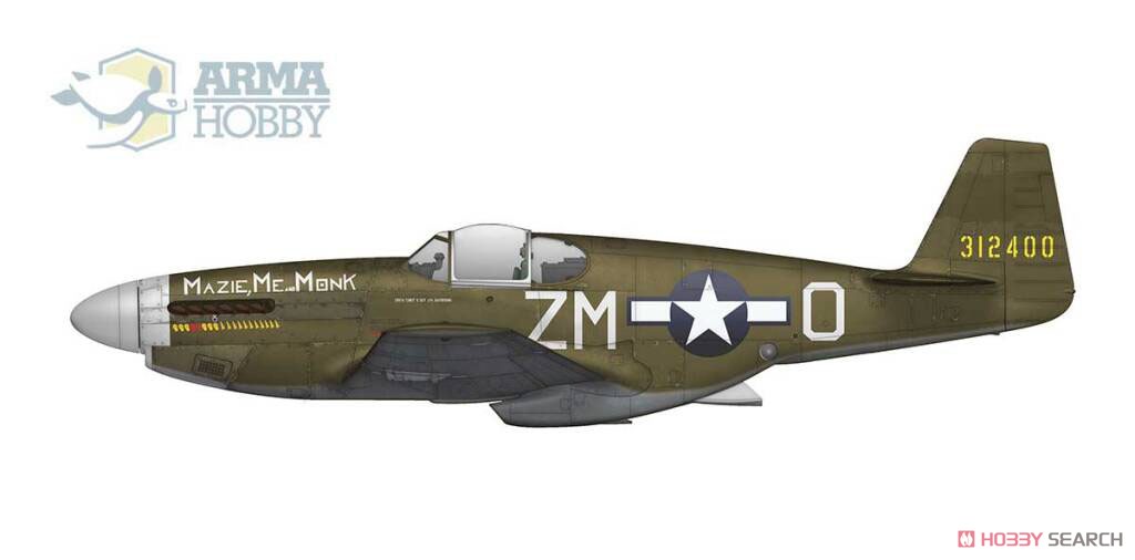 F-6C マスタング 「エキスパートセット」 (プラモデル) 塗装2